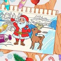 Coloring Games Color Me Christmas
